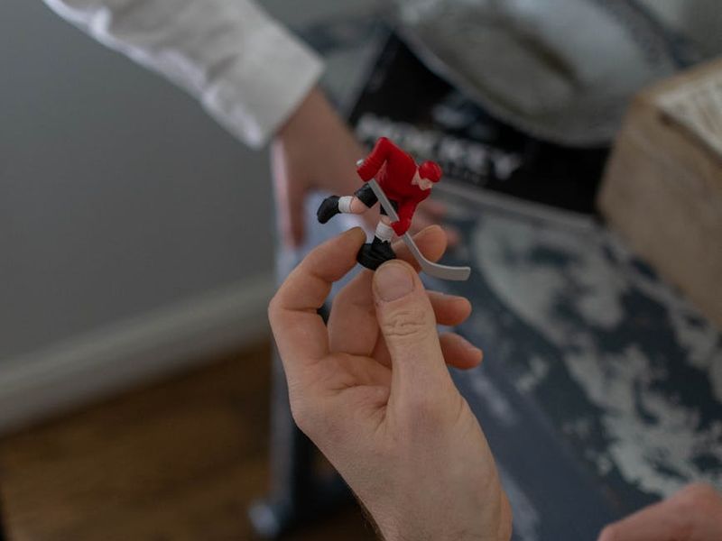 Close up of a person focused on a distant object